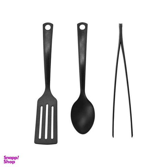 ست کفگیر و ملاقه ایکیا کد 303-358-41 مجموعه 3 عددی