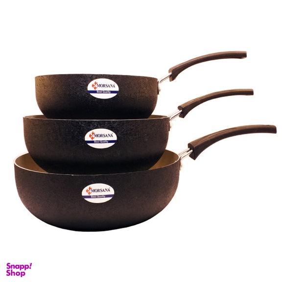 ست ماهیتابه 3 پارچه مرسانا (Morsana) مدل M10026
