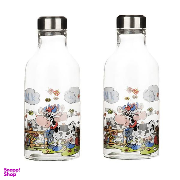 بطری شیر زیباسازان مدل Two Cows - بسته 2 عددی