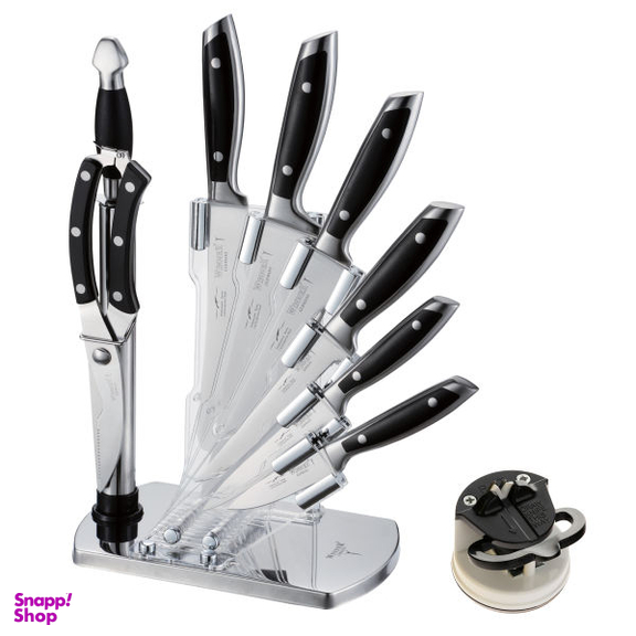 سرویس چاقو آشپزخانه 10 پارچه وینر کد W7335S به همراه چاقو تیزکن