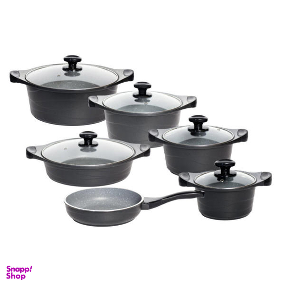 سرویس پخت و پز 11 پارچه پرفکت هوم مدل گرانیتی