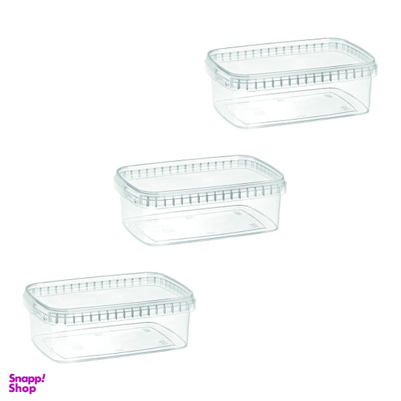 ظرف نگهدارنده مدل 1000C بسته 3 عددی