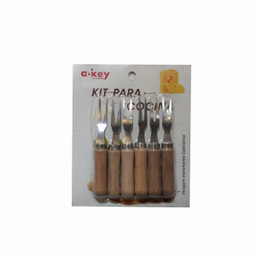 چنگال زیتون خوری کدD2585 بسته 6 عددی