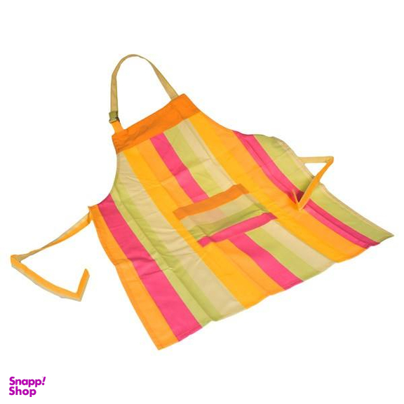 پیشبند کتان 70 × 58 رزین تاژ طرح رابید صورتی