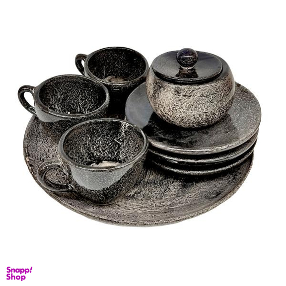 سرویس چای خوری 8 پارچه کد 008