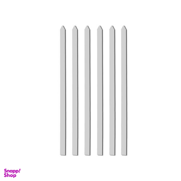 سیخ استیل پهن تتیس مدل SWS-50 بسته 6 عددی