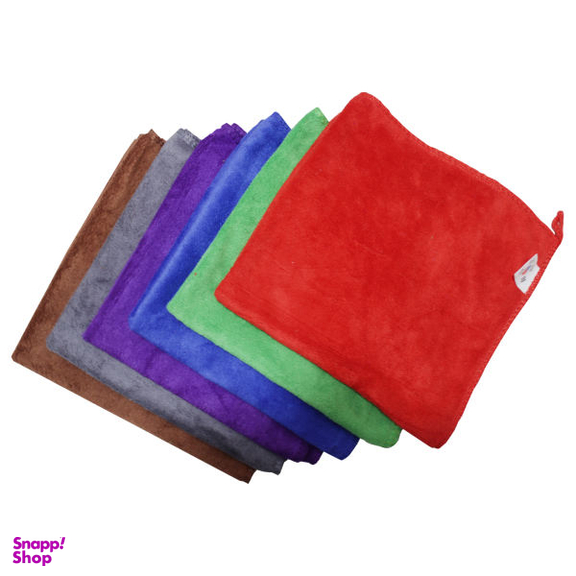 دستمال آشپزخانه مدل میکروفایبر Raimbow بسته 6 عددی