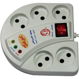 محافظ ولتاژ تک گل مدل Electronic سیم 3 متری