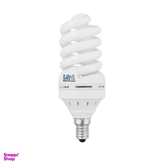 لامپ کم مصرف 18 وات دلتا (Delta) مدل فول پیچ پایه -E14