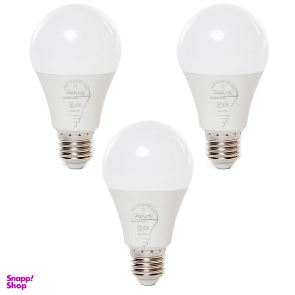 لامپ 15 وات پارس اروند الکتریک کد PA-AB15W پایه E27 بسته 3 عددی