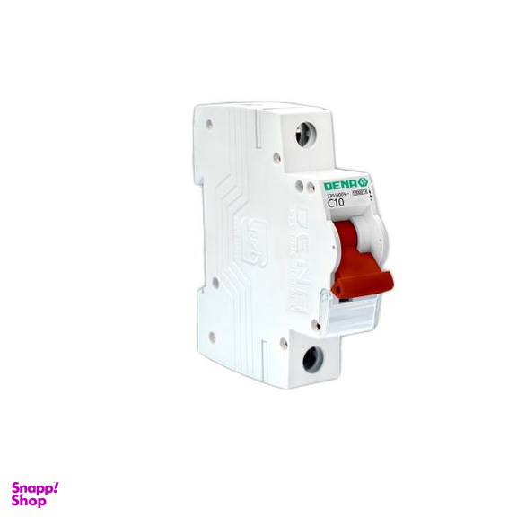 فیوز مینیاتوری تک فاز 10 آمپر دنا الکتریک ایرانیان مدل C10-10KA