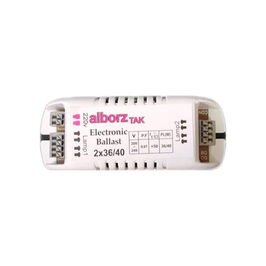 ترانس الکترونیکی 2x36 مهتابی واف پی ال مدل البرز
