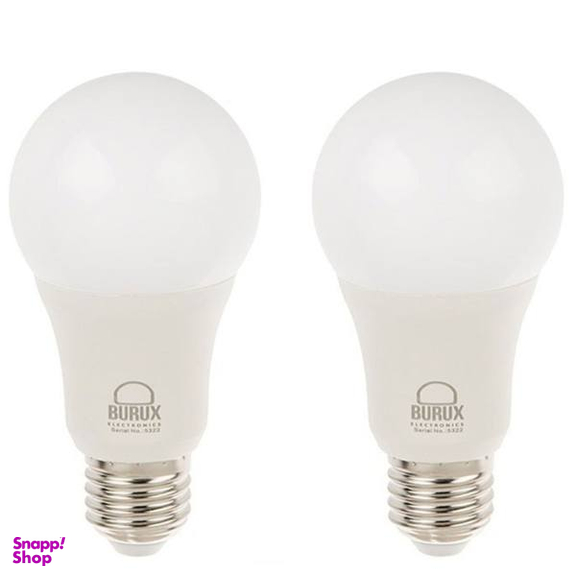 لامپ ال ای دی 12 وات بروکس مدل A60 پایه E27 بسته 2 عددی