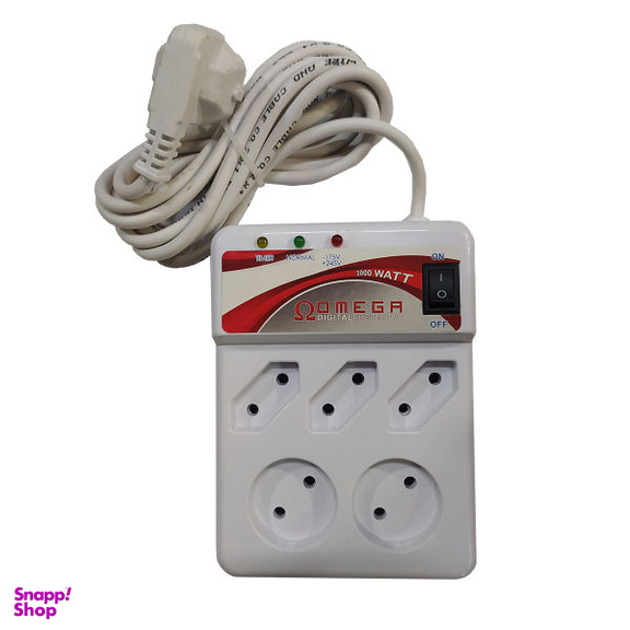 محافظ ولتاژ کامپیوتر امگا مدل QC234 پنج خانه
