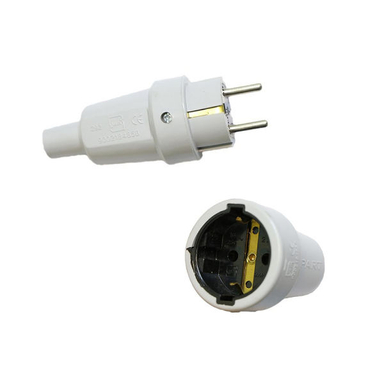 دوشاخه برق پارت الکتریک (Part Electric) مدل 972 به همراه مادگی