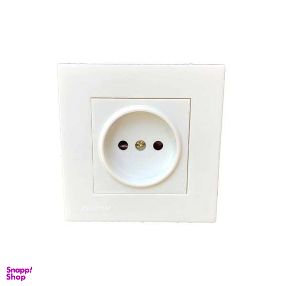 پریز برق محافظ دار خیام الکتریک مدل آرام