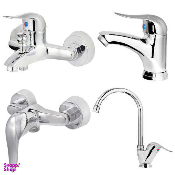 ست شیرآلات فراست پویا مدل صدف عصایی