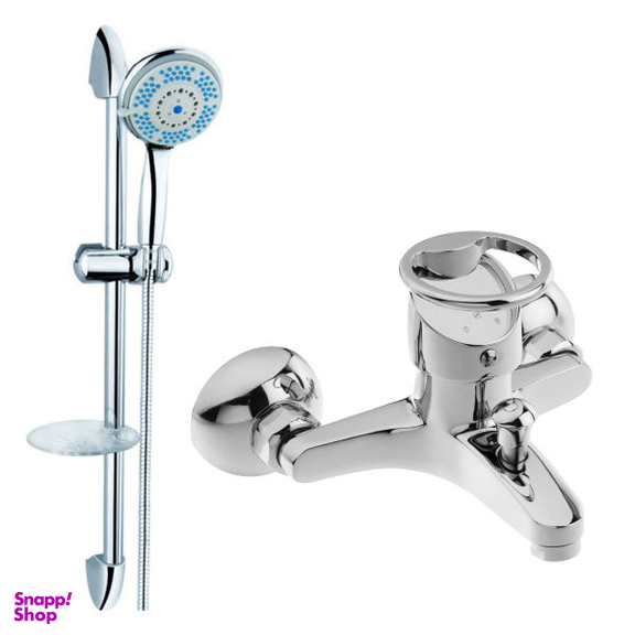 شیر حمام فراست پویا مدل تنسو فلت به همراه علم دوش حمام