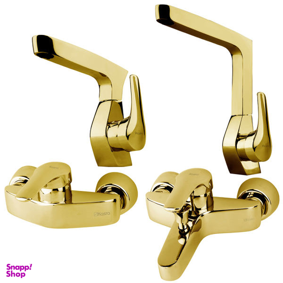 شیرآلات کسری مدل سزار مجموعه 4 عددی به همراه پک نظافت