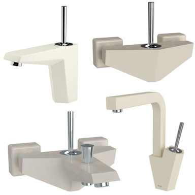 ست شیرآلات شودر مدل تیفانی کروم