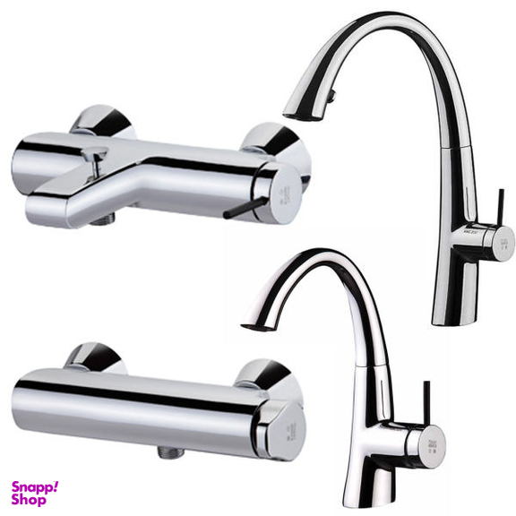 ست شیرآلات کی دبلیو سی مدل زو