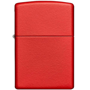فندک زیپو مدل Regular Red Matte کد 233