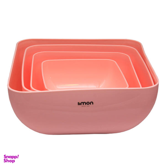 ست کاسه 4 پارچه لیمون کد dlm05