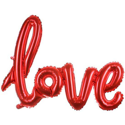 بادکنک فویلی طرح Love کد 01
