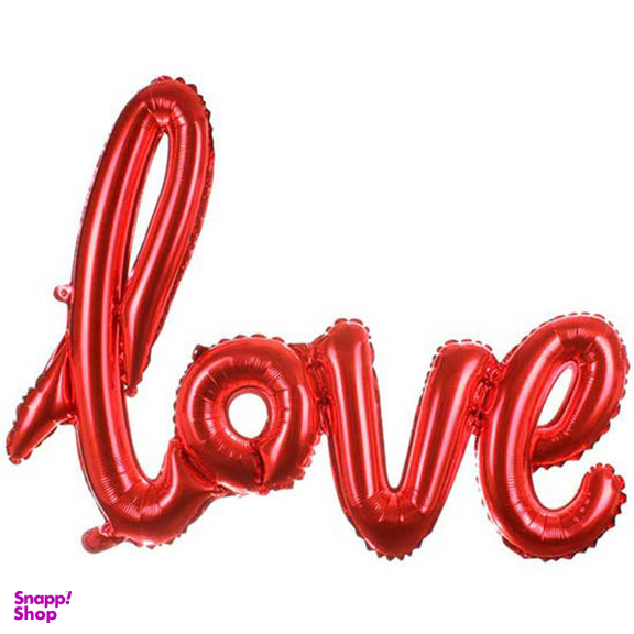 بادکنک فویلی طرح Love کد 01