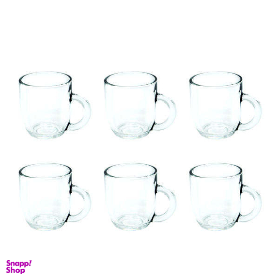 لیوان بلور کاوه مدل آتن کد 9004 بسته 6 عددی