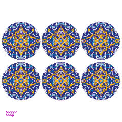 زیر لیوانی مدل C2-42442 بسته 6 عددی