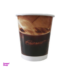 لیوان یکبار مصرف کاغذی الین پلاست مدل KGH4-100 بسته 100 عددی