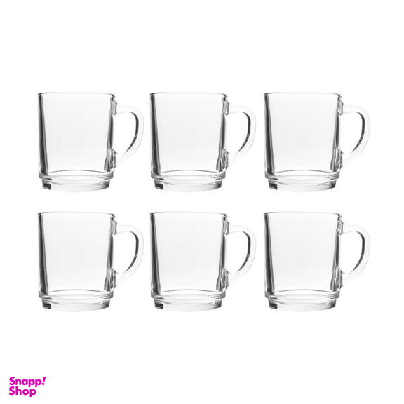 لیوان شیشه و بلور اصفهان کد 432 بسته 6 عددی