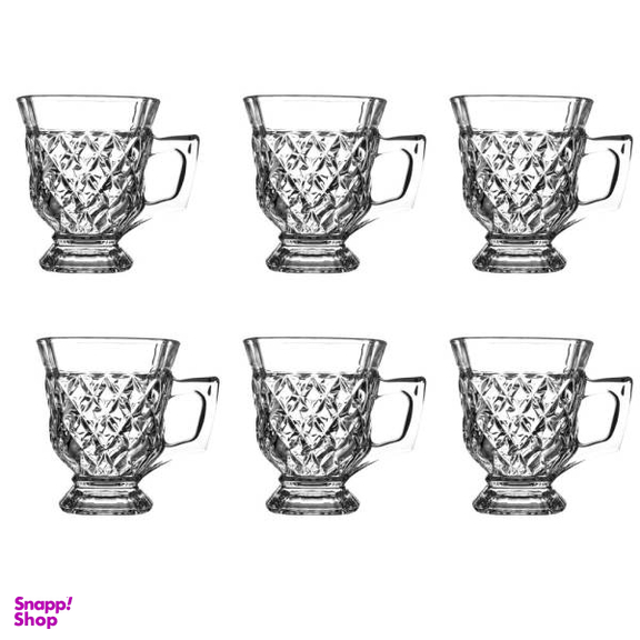 فنجان آدریا گلس مدل s-3945 بسته 6 عددی