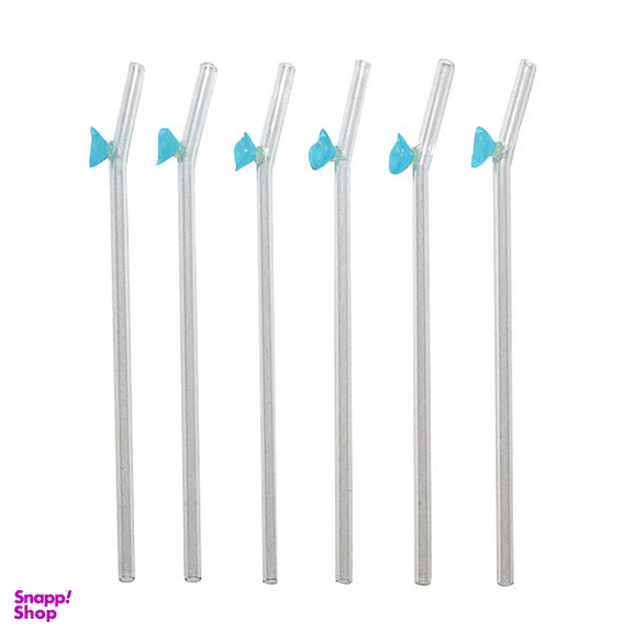 نی شربت خوری کد dr2 بسته 6 عددی