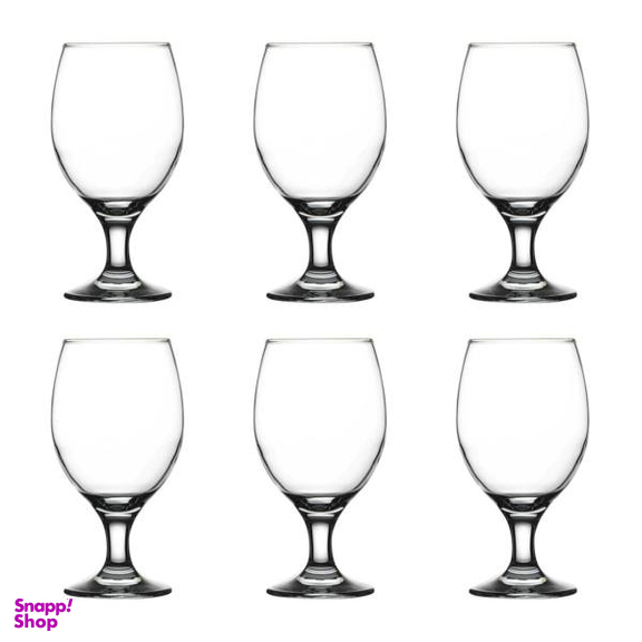 لیوان پایه بلند پاشاباغچه کد 44417 بسته 6 عددی