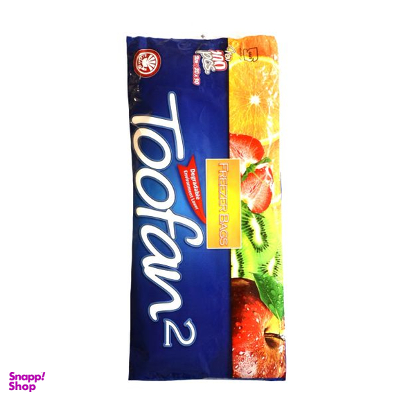 کیسه فریزر طوفان مدل s3 بسته 100 عددی