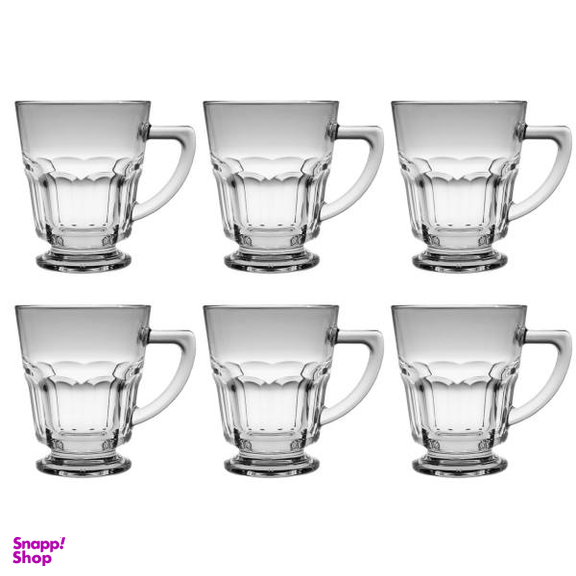 لیوان پاشاباغچه مدل کازابلانکا کد FPC0001 بسته 6 عددی