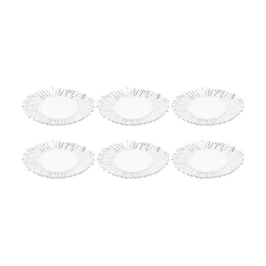 بشقاب غذاخوری بلور کاوه (Kaveh) سری بیوتی مدل Pt1193Gcl بسته 6 عددی