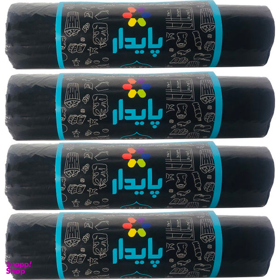 کیسه زباله پایدار مدل لندنی بسته 4 عددی