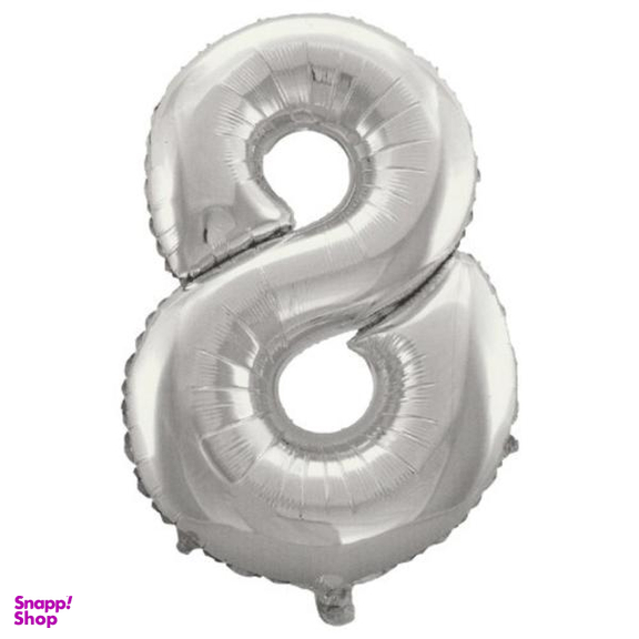 بادکنک فویلی مدل Eight سایز 32 اینچ سایز 180×200