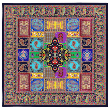 رومیزی طرح ترمه کد 9275