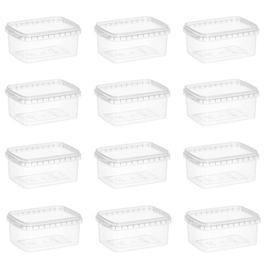 ظرف یکبار مصرف کد 550 بسته 12 عددی