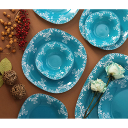 سرویس غذاخوری 25 پارچه آذین اوپال (Azinopal) کد 411