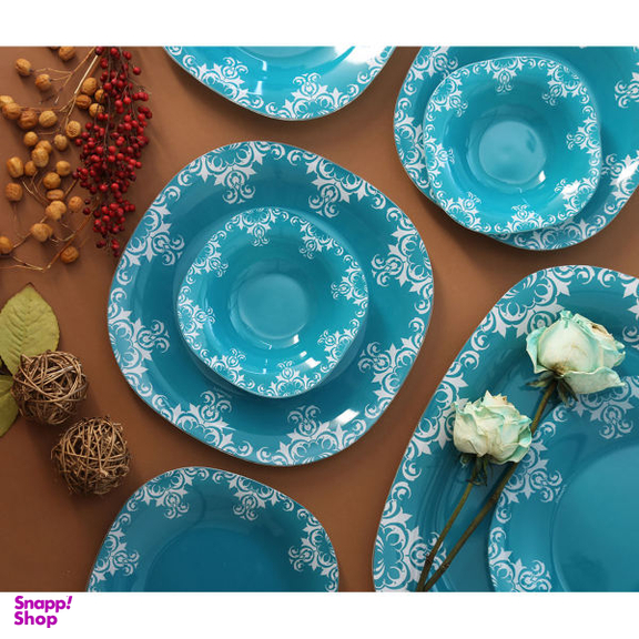 سرویس غذاخوری 25 پارچه آذین اوپال (Azinopal) کد 411
