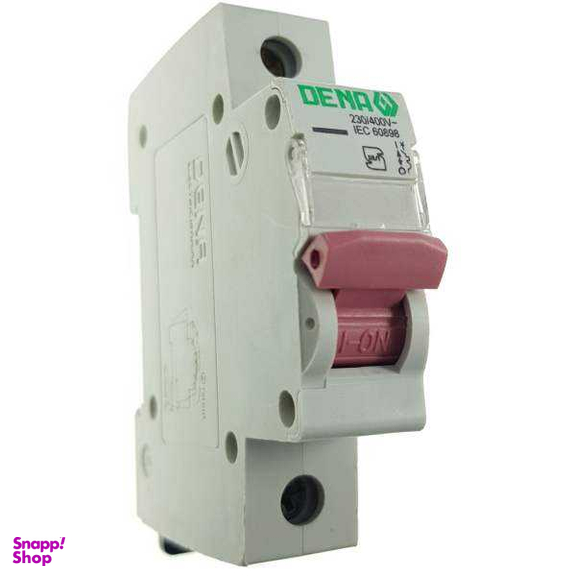 فیوز مینیاتوری تک فاز 10 آمپر دنا الکتریک مدل B - DC10000