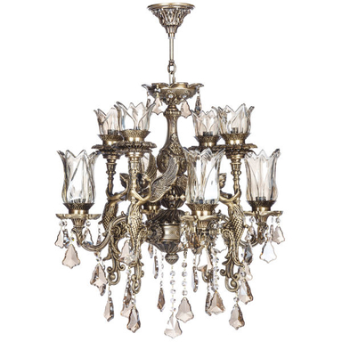 لوستر هشت شعله چشمه نور کد M3575.4-4