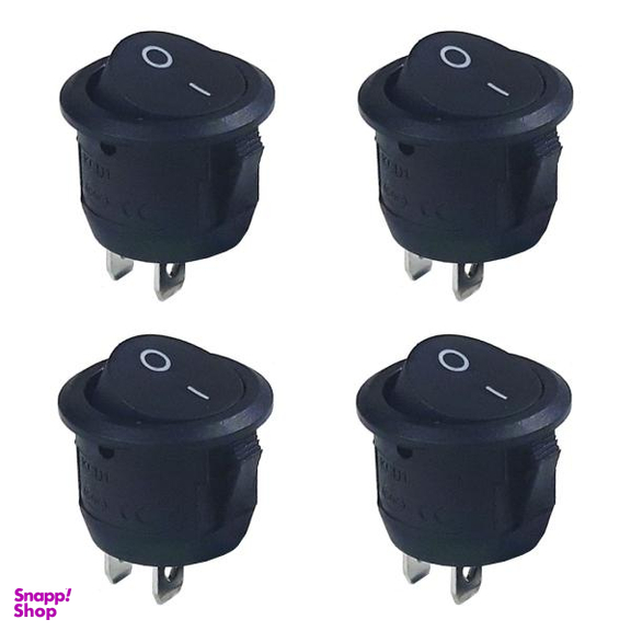 کلید راکر مدل 2P-K23 بسته 4 عددی