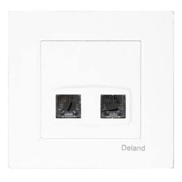 سوکت تلفن دوقلوی دلند مدل آسا