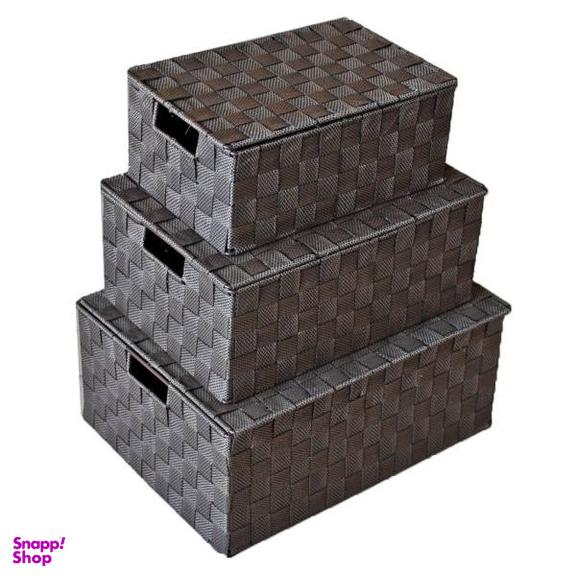 جعبه ارگانایزر پگاه صنعت کد B155 مجموعه 3 عددی